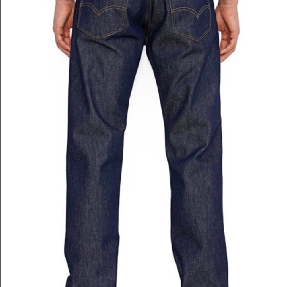 LEVIS 46 x 30 501s BUTTON-FLY JEANS BIG & TALL - Picture 2 of 7